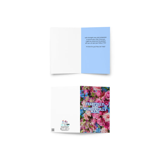 Fearfully and Wonderfully Made | Adoptee & Adoption Greeting Card