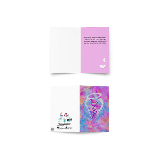 To Our Amazing Search Angel | Adoptee & Adodption Greeting Card