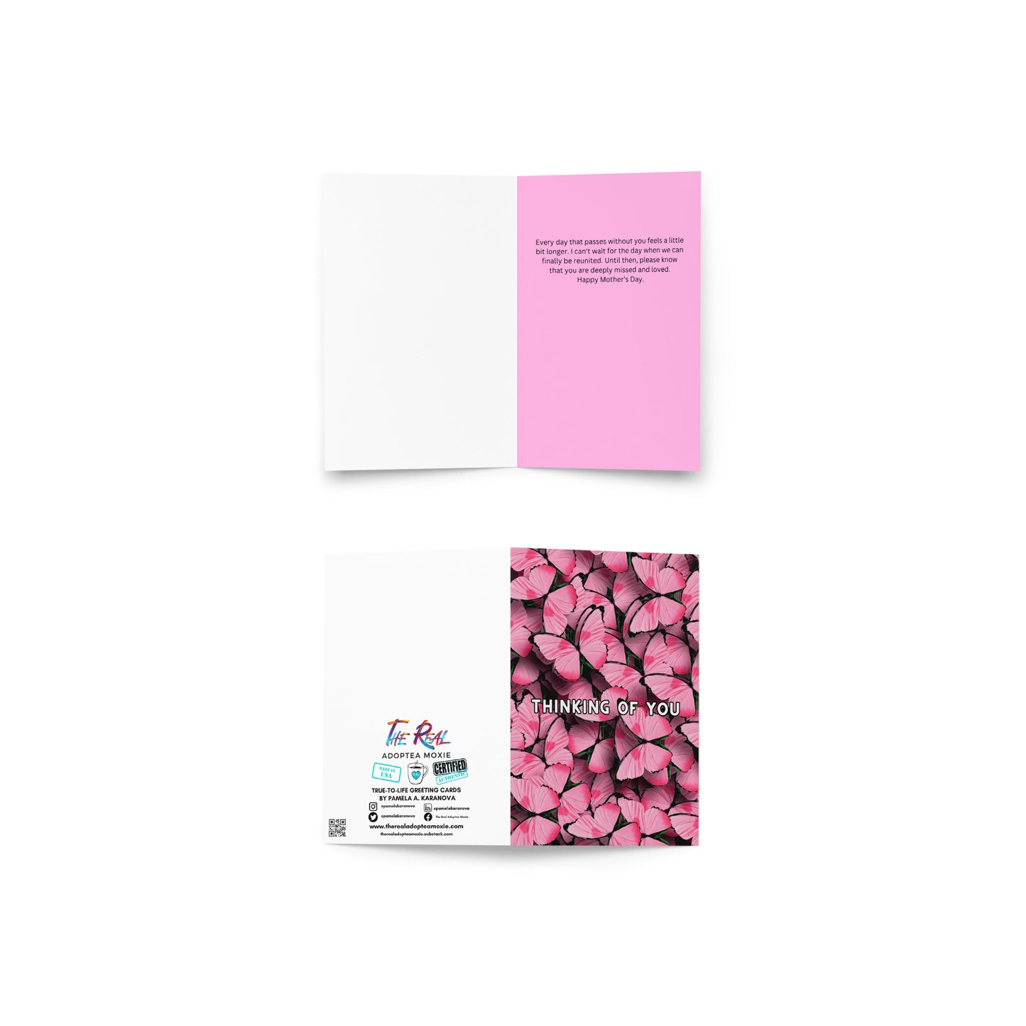 Thinking of You Mother's Day Greeting Card