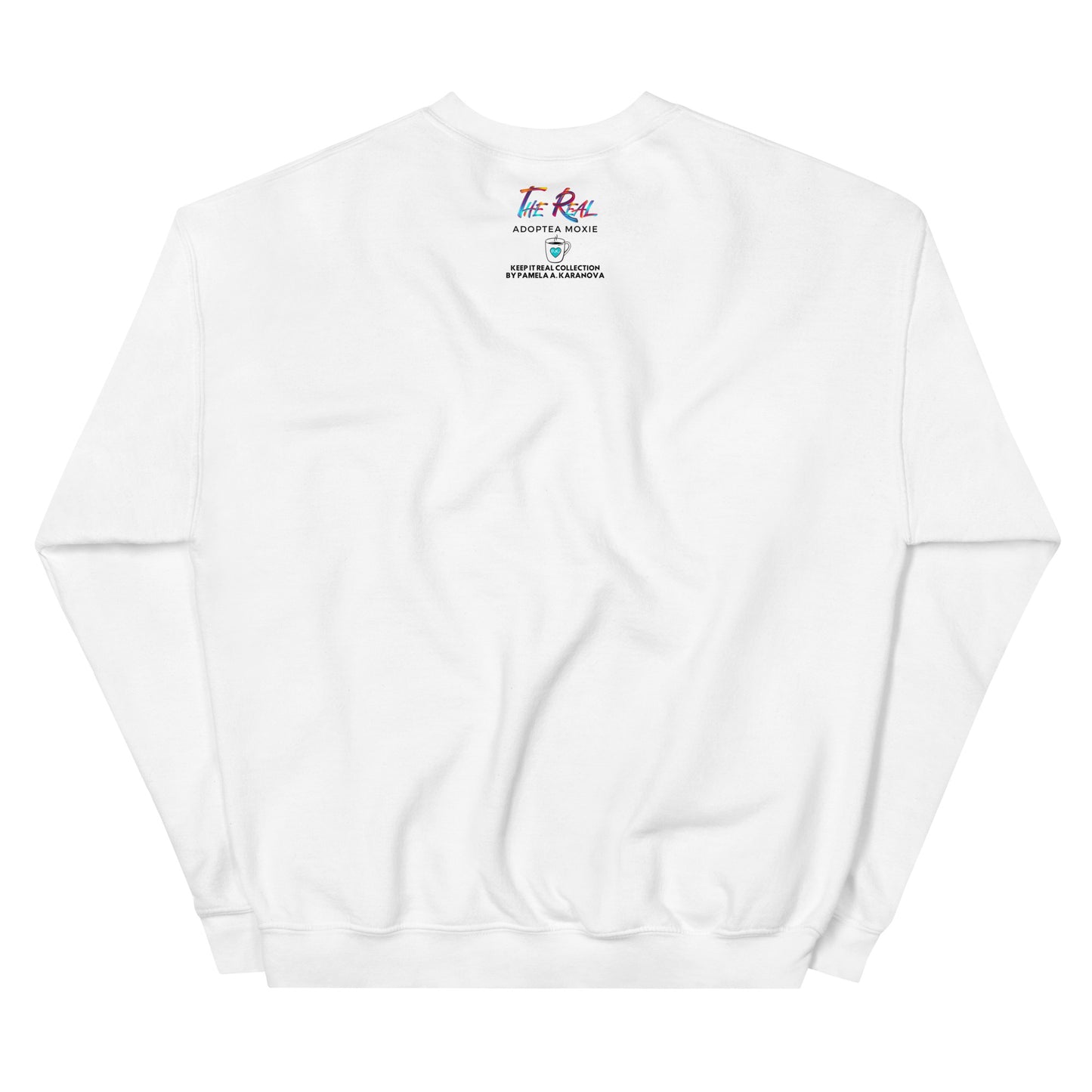 My Losses Keep It Real Lavish Bubblegum Pink and Kentucky Blue Unisex Sweatshirt